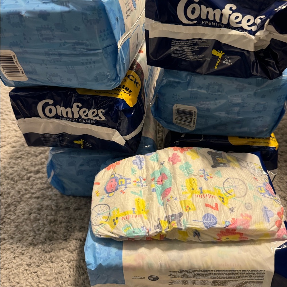 Sz 7 Toddler diapers